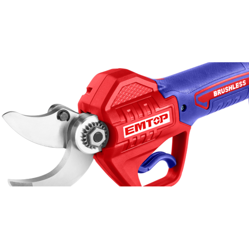 Foarfeca dreapta cu 1 acumulator 2.0AH, 20-30mm, cutie de transport - ELSL203051, EMTOP