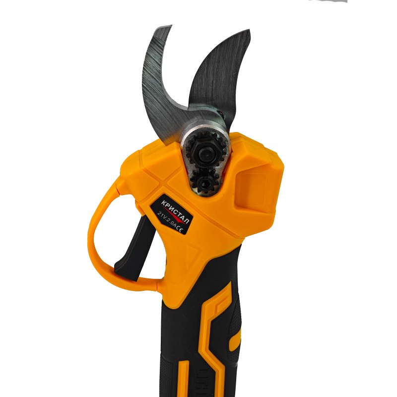 Foarfeca vita de vie  crengi, DDT-CRISTAL, 2 acumulatori 21 V, 2 Ah, Deschidere 30 mm