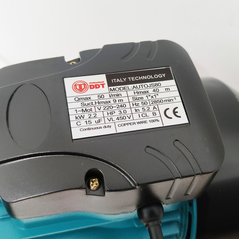 Hidrofor 24 L DDT, AutoJS100, 2200 W, 3 mc h, refulare 44 m