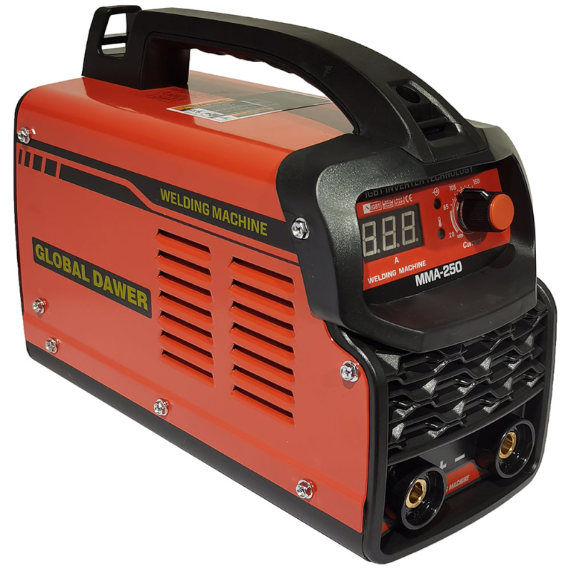 Invertor de sudura MMA, Global Dawer, 250 A, 2.5 - 4 mm