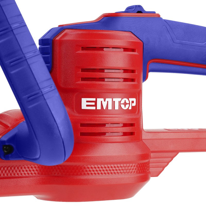 Trimmer gard viu cu 1 acumulator 2.0AH, lama 460mm, manusi protectie - ELHT204611, EMTOP