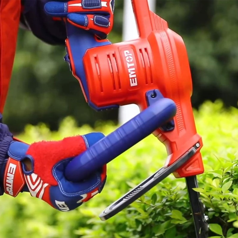 Masina de tuns gard viu si pomi fara acumulator si incarcator, lama 460mm - ELHT20018, EMTOP