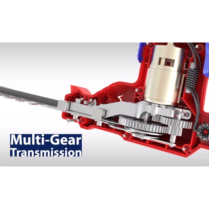 Masina de tuns gard viu si pomi fara acumulator si incarcator, lama 460mm - ELHT20018, EMTOP