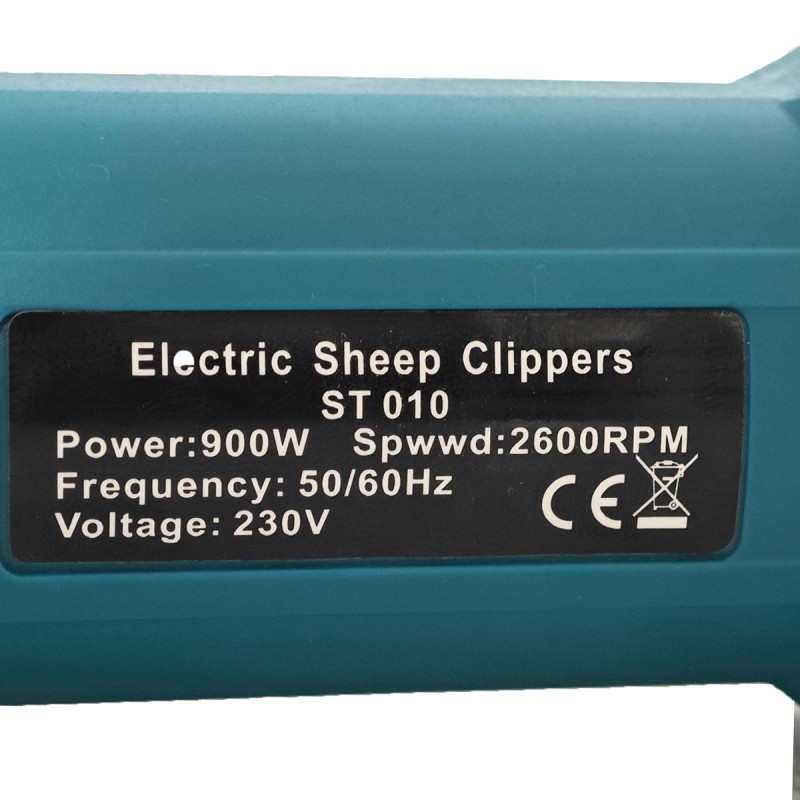 Masina electrica de tuns oi DDT-CRISTAL, 900 W, 2600 Rpm, 6 trepte turatie, 13 dinti