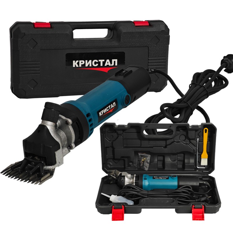 Masina electrica de tuns oi DDT-CRISTAL, 900 W, 2600 Rpm, 6 trepte turatie, 13 dinti