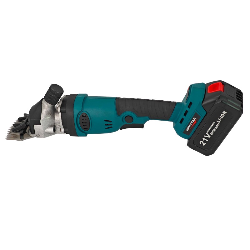 Masina de tuns oi pe acumulator DDT-CRISTAL, 21 V, 2000mAh, 2 acumulatori, accesorii incluse + cutie de transport si depozitare