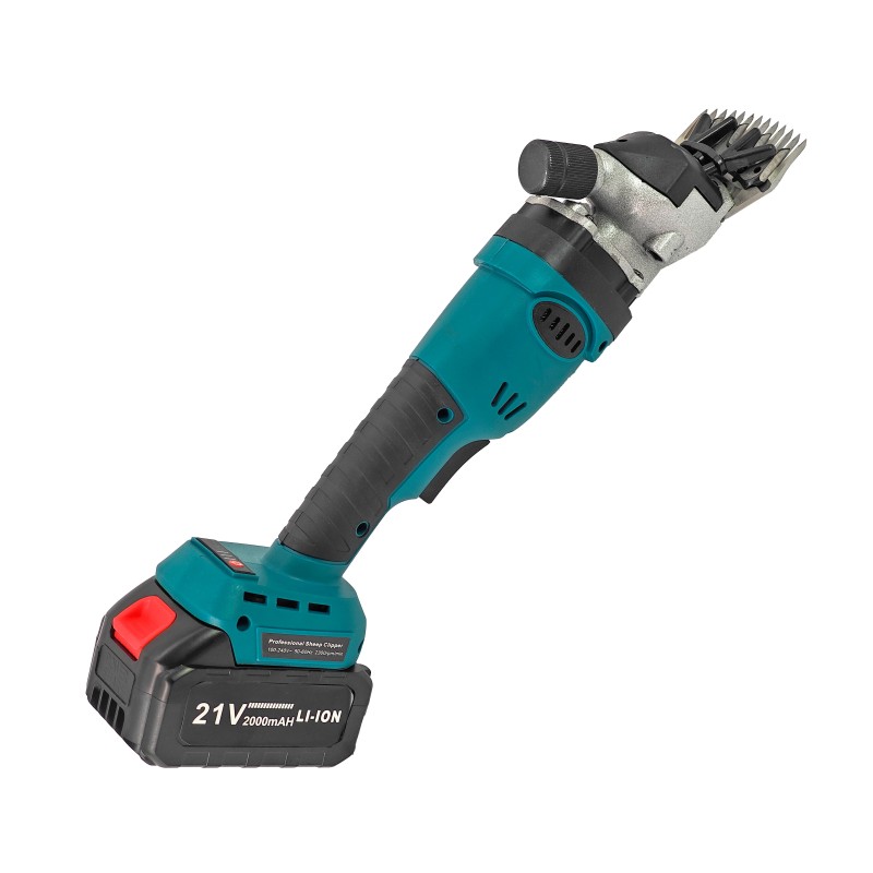 Masina de tuns oi pe acumulator DDT-CRISTAL, 21 V, 2000mAh, 2 acumulatori, accesorii incluse + cutie de transport si depozitare