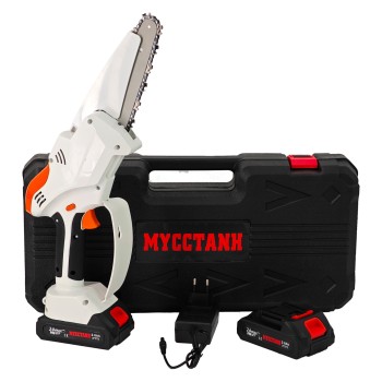 Mini drujba cu 2 acumulatori DDT-MUSTANGG, 21 V, 2 Ah, Model nou, Lama  Lant 6