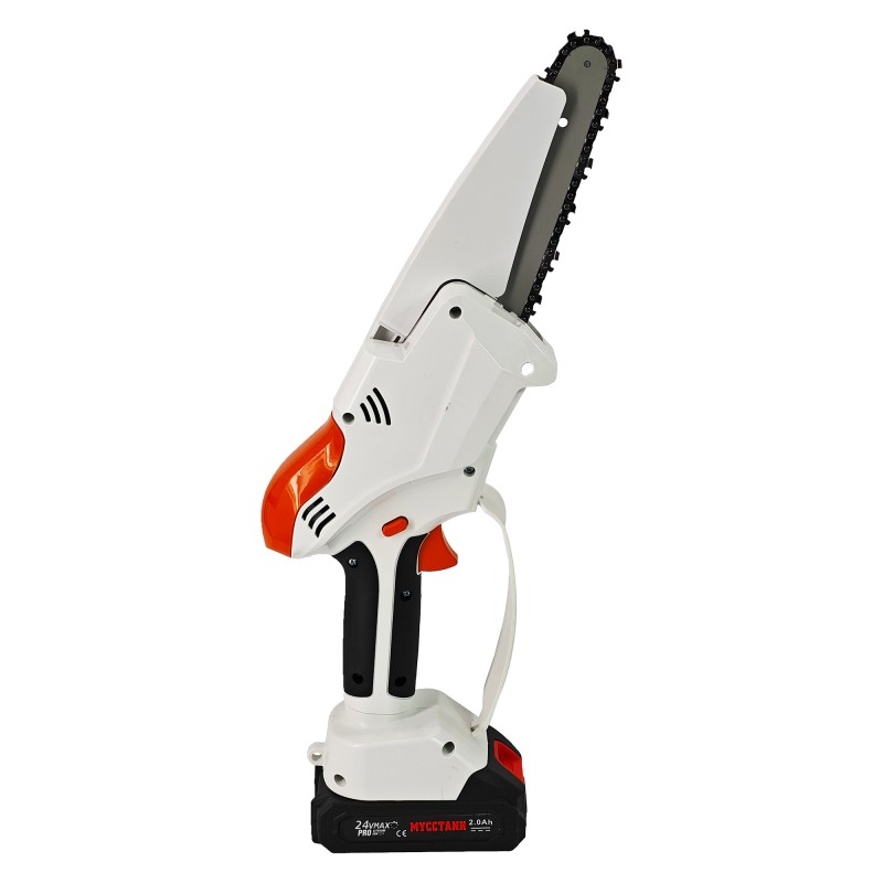 Mini drujba cu 2 acumulatori DDT-MUSTANGG, 21 V, 2 Ah, Model nou, Lama  Lant 6