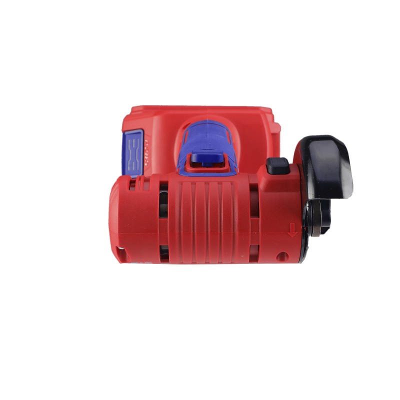 Mini polizor unghiular cu 1 acumulator 2.0Ah, 76mm, 7 discuri incluse - ELAG76017, EMTOP