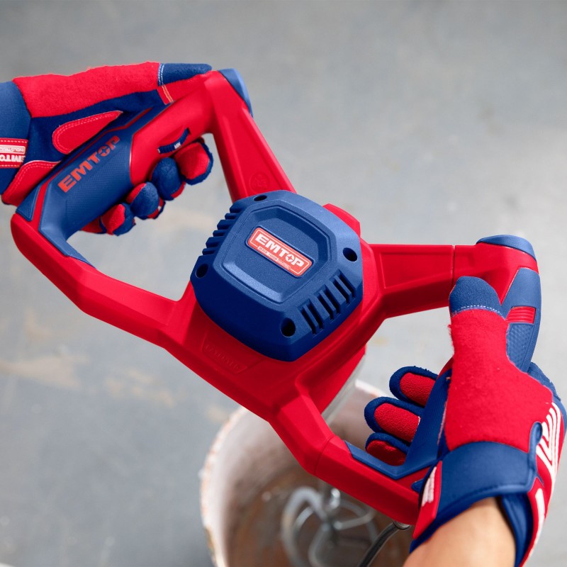 Mixer electric 1400W, cutie viteze din aluminiu, set extra perii motor, tel inclus - EMXR14001, EMTOP