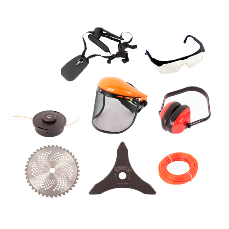 Motocoasa pe benzina DDT, 6 Cp, 51 CC, 8 acc. incluse