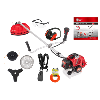 Motocoasa pe benzina DDT, 6 Cp, 51 CC, 8 acc. incluse