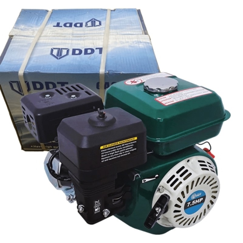 Motor pe benzina DDT Profesional 7.5 Cp, 4 timpi, 200 CC, 3.6 L Rezervor, Fulie dubla inclusa, 40 mm