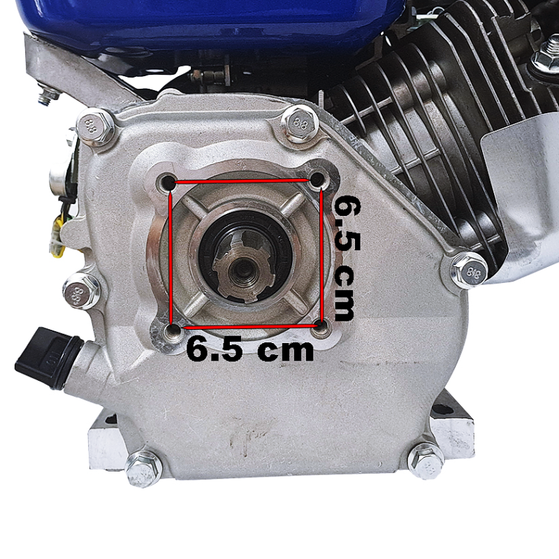 Motor pe benzina DDT-Profesional 7.5 Cp, Ax canelat 25 mm, 4 timpi, 200 CC, 3.6 L Rezervor