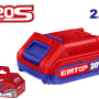 1 x Acumulator 2.0Ah litiu-ion, P20S - EBPK2001, EMTOP