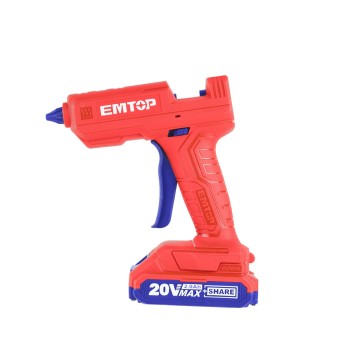 Pistol de lipit fara incarcator si acumulator, 11mm, 3buc clei 150mm - ELGG2002, EMTOP