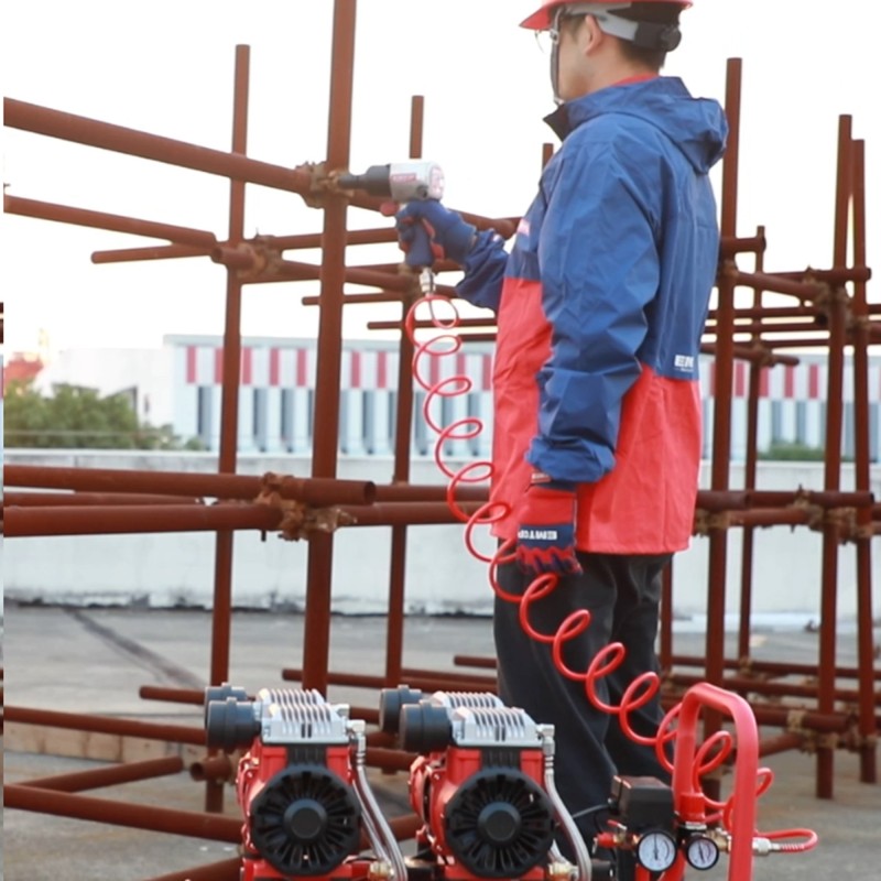 Pistol pneumatic 1 2  , 610Nm, 3 capete (17mm,19mm,21mm) - EATL126801 EMTOP - EATL126801, EMTOP