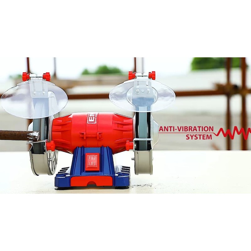 Polizor electric de banc 2 pietre 150mm, 150W - EBGR61501, EMTOP