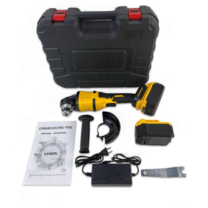 Polizor Unghiular pe Acumulator DDT-CRISTAL, 24V 4Ah, Motor Brushless, 820W, 8500 rot min