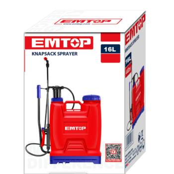 Pompa de stropit 16L, bretele captusite - ESPP41602, EMTOP
