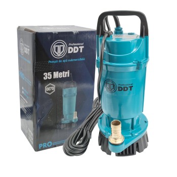 Pompa submersibila apa curata , DDT , QDXS-0,8 , 800 W , 3 m  ³ h , 2860 Rpm , 35 Metri