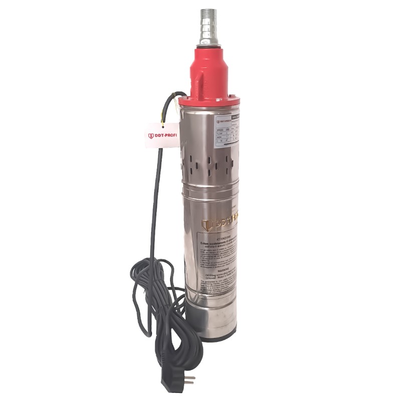 Pompa submersibila, Bobinaj 100% cupru, DDT-PROFI, QGD120-1.2 , 1.2 kW, Inox+Fonta, 3 m  ³ h, 120 m