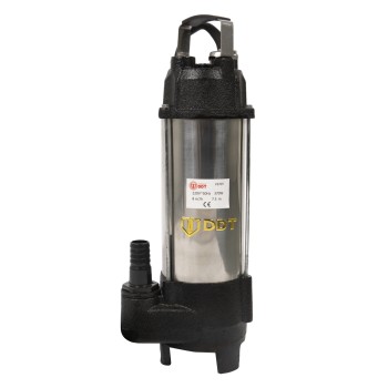 Pompa pentru apa murdara cu dublu tocator DDT, 370 W, inox, 6mc h, 10 m refulare