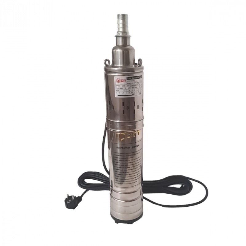 Pompa submersibila DDT PROFESSIONAL  QGD 120-1.1, 3000 l h, cap inox,10M cablu