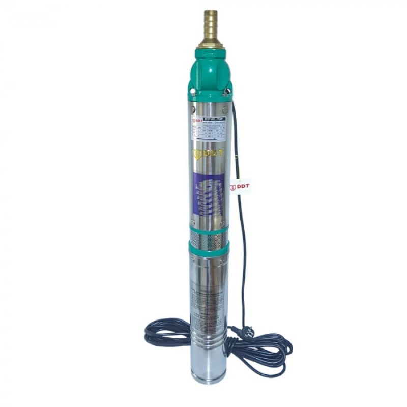 Pompa submersibila de adancime 8 turbine DDT PROFESIONAL 4QJD2-8, 1100 W, 120 m inaltime, 5 mc h, 1