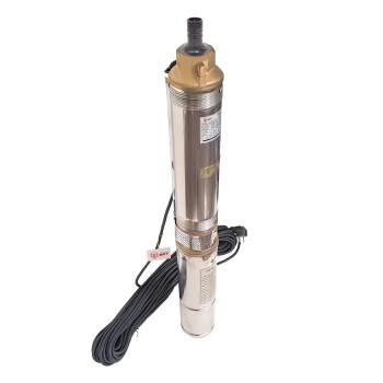 Pompa submersibila de adancime DDT 8 turbine 4QJD2-8, 1500 W, 120 m inaltime, 7 mc h, 1  , 25 m cablu