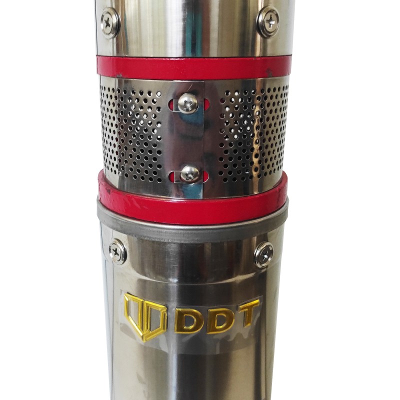 Pompa submersibila de apa curata, de mare adancime,DDT-PROFESSIONAL, 4QJD2-20 , 2000 W , 20 turbine, 10 m  ³ h , bobinaj cupru 100%