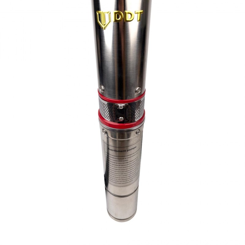 Pompa submersibila de mare adancime inox, DDT QJD12-120, 1800 W, 12 turbine, 15 m cablu