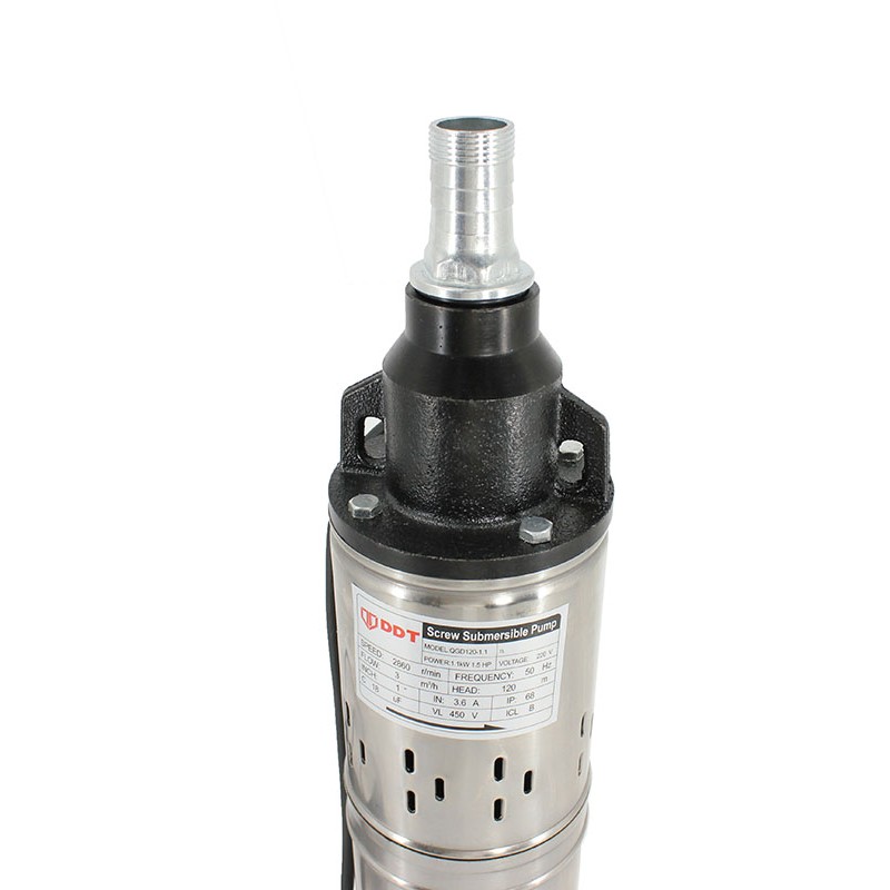 Pompa submersibila DDT 1100W, QGD120 Inox, 120 m, 3 m  ³ h, 20 m cablu