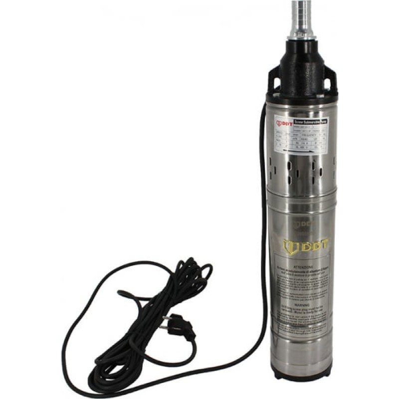 Pompa submersibila, DDT, QGD120 Inox-Fonta, 1.1 kW, 50 l min, 10 m cablu de alimentare