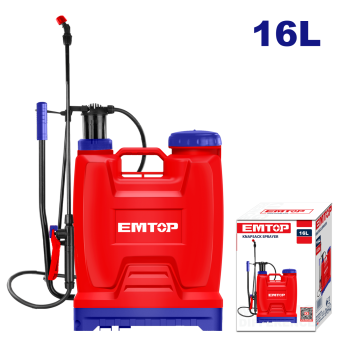 Pompa de stropit 16L, bretele captusite - ESPP41602, EMTOP