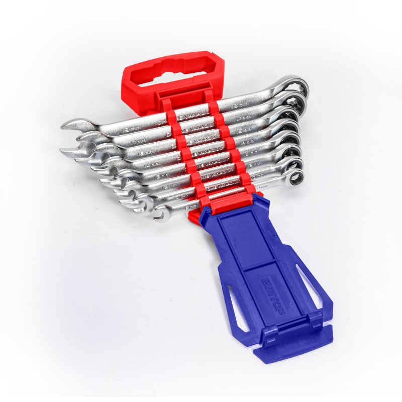 Set 8 chei cu clichet 8-19mm - ECSS10802, EMTOP