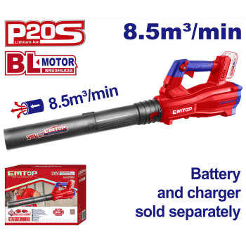 Suflanta fara incarcator si acumulator, 8.5m3 min - ELAB20428, EMTOP