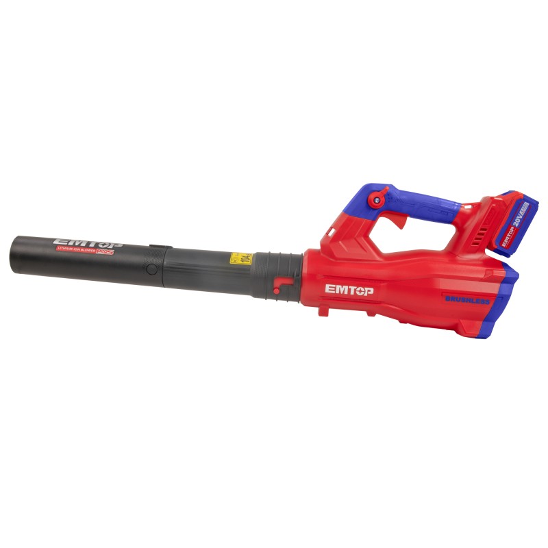 Suflanta cu 2 acumulatori 4.0Ah, motor fara perii (brushless), 8.5m3 min - ELAB204282, EMTOP