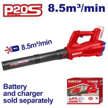 Suflanta fara acumulator si incarcator, 8.5m3 min - ELAB20323, EMTOP