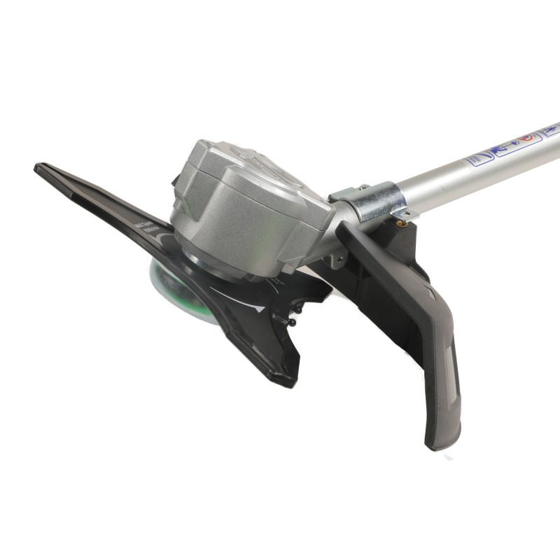 Motocoasa electrica Trimmer cu 2 acumulatori 4.0Ah, motor fara perii (brushless), 330 255mm, accesorii incluse - ELMR202523, EMTOP