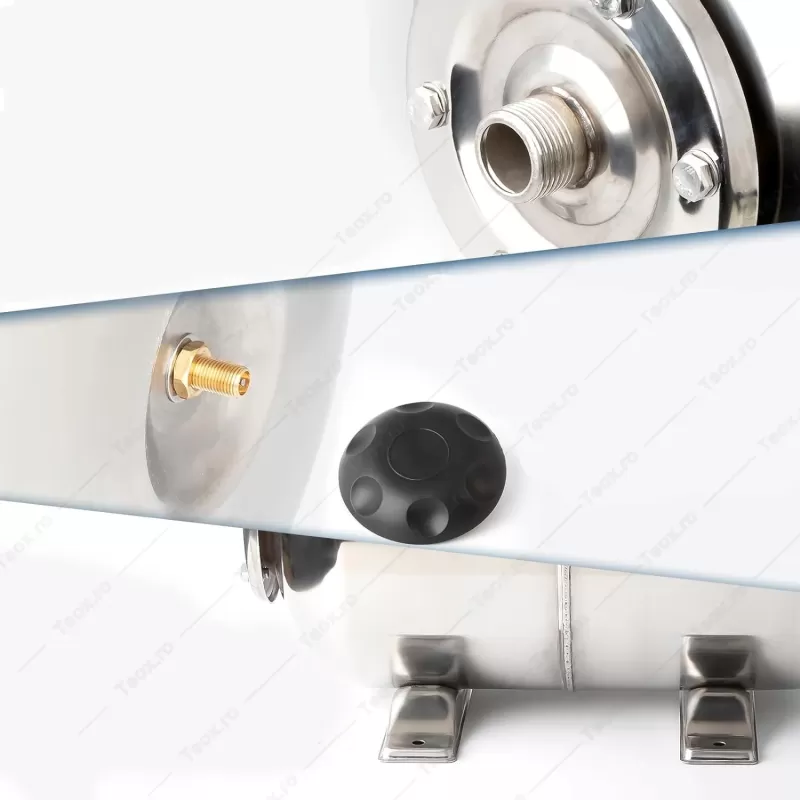 Vas expansiune hidrofor 24 litri Inox DDT, Rezervor tip butelie cu Membrana Inclusa