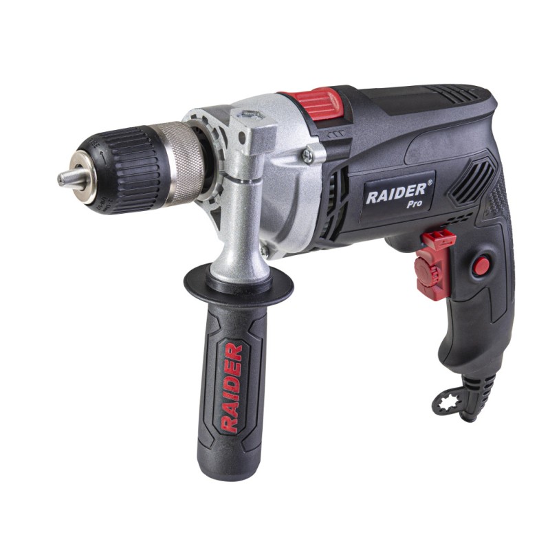 Masina de gaurit cu percutie 910W 13mm RD-ID42 Black Edition