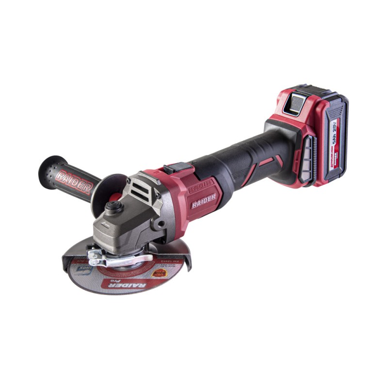 Polizor unghiular cu acumulator 20V 125mm 2x5Ah RDI-AGB61