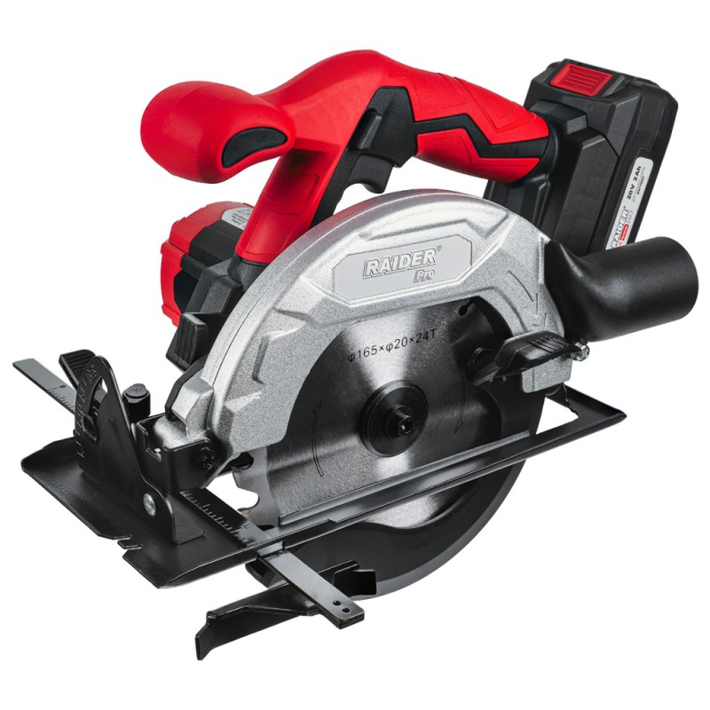 R20 Fierastrau unghiular Ø165x20mm LED 2Ah RDP-KCS20