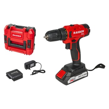 R20 Masina de gaurit 2 viteze 10mm 44Nm 2Ah RDP-SPCD20 Set