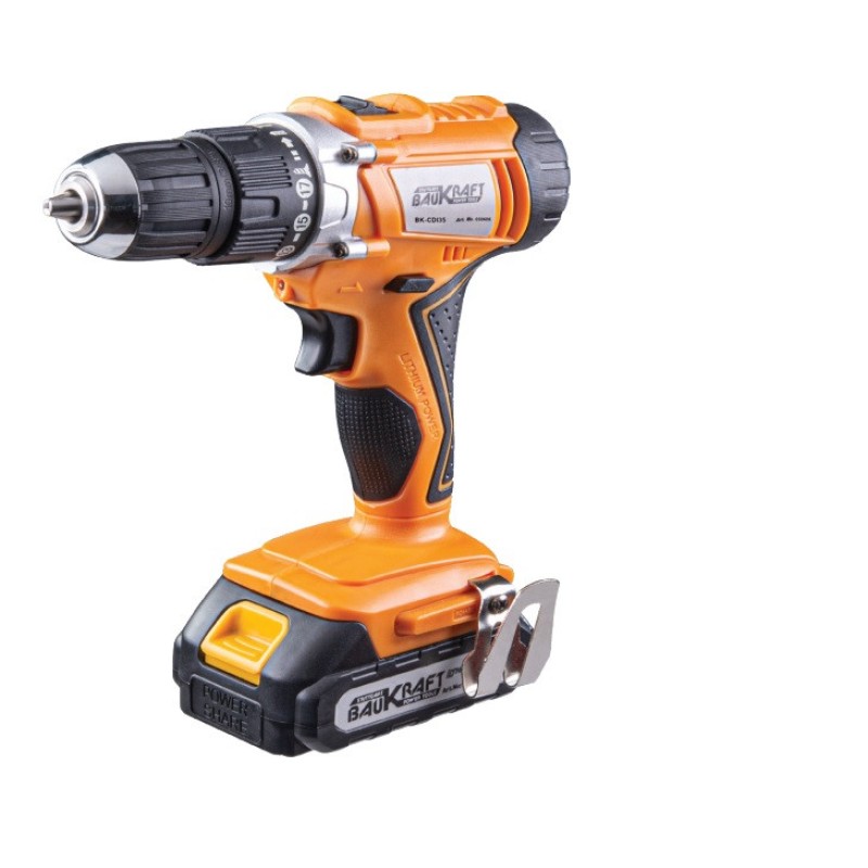 Bormasina cu percutie 10mm 40Nm 18V 2Ah BK-CDI35 Set