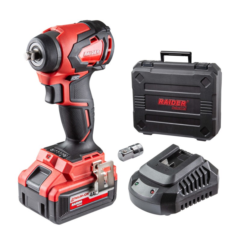 Cheie impact 20V 1x4Ah 280Nm 1/2", 3/8" RDI-IBW03 SET