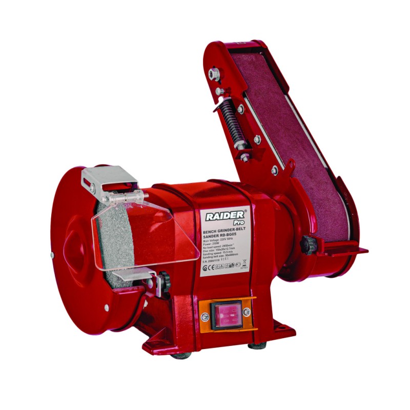 Polizor de banc-slefuitor cu banda 250W RDP-BG05