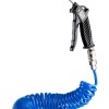 Set pistol pentru suflat cu furtun 5m spiralat 1/4"M&F